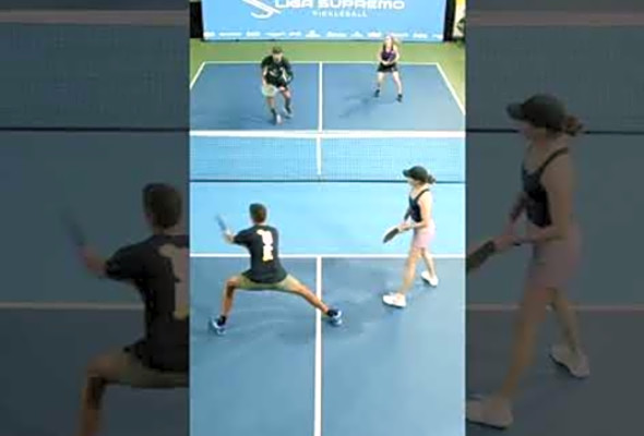 HIGHLIGHJT SEMI FINAL DUPLA MISTA TERCEIRA ETAPA LIGA SUPREMO DE PICKLEBALL - GAME 02