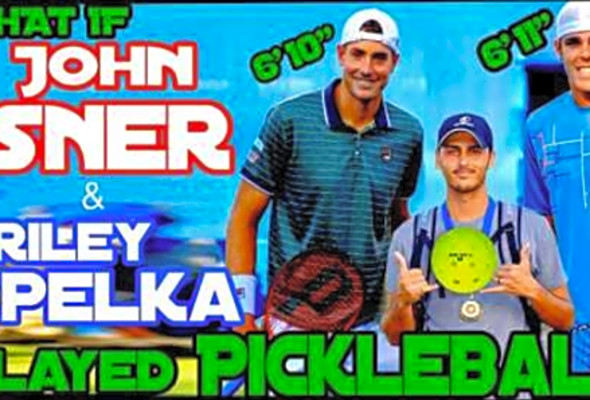 JD DECOSTA: What if JOHN ISNER &amp; RILEY OPELKA played pro doubles PICKLEBALL? A pickleball scenario!