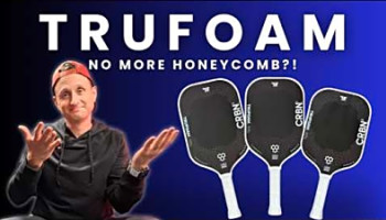 CRBN TruFoam Genesis Pickleball Paddle Review: This Paddle Feels Different!