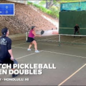 Pickleball Open Doubles - Shannon/Sean vs Zeke/Pete