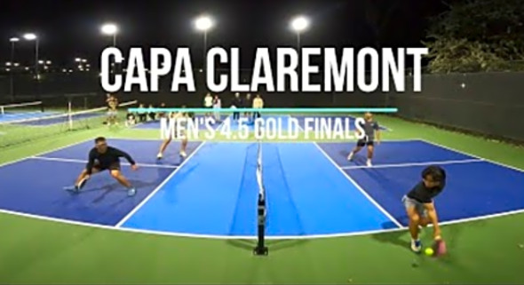 CAPA Claremont Men&#039;s 4.5 Gold Medal Match - Will/Corey vs James/Ian