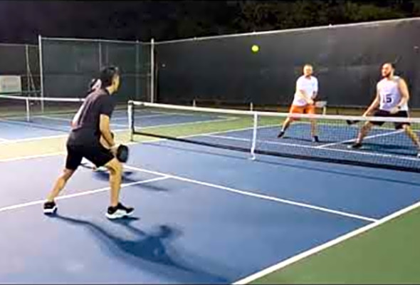 Skylar / Tristan vs Lily / Rich All the good points Pickleball match play highlights Sept 17th