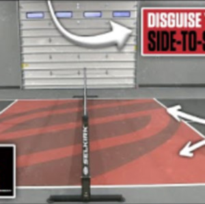 Pickleball Kitchen Line Side-to-Side Drill