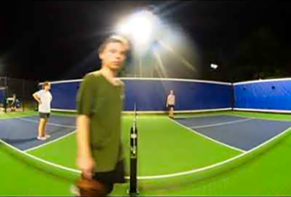Aug 28, 2021 Evening Pickleball Game 1 captured by Insta360 360 video (001)