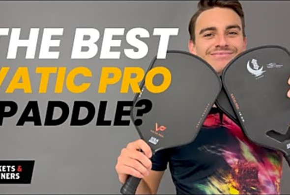 Is the Flash Vatic Pro&#039;s BEST Paddle? Vatic Pro Review - Rackets &amp; Runners