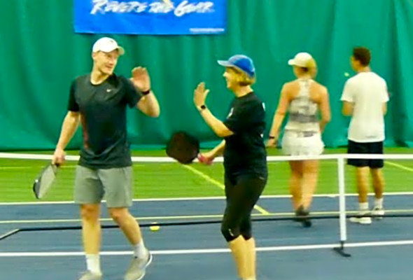 Spring Swing Pickleball-OMX GOLD MEDAL Mary Doten/John Cincola v Kasandra Gehrke/Zane Navratil