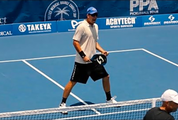 Jeff Warnick playing the CX11 - PPA Select Medical Orange County Cup - Gearbox Pickleball