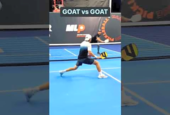 Pickleball GOATS butting heads