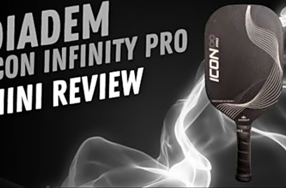 Diadem Icon Infinity Pro v3 Pickleball Paddle Review