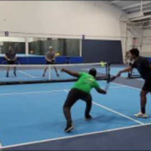 Good match against 4.0 players #pickleball rubber match 3rd on the best ...