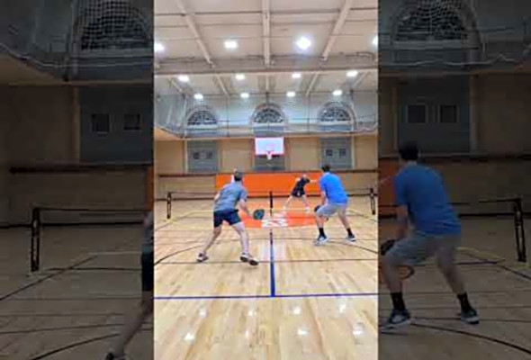 Great DEFENSE #shorts #pickleball #tennis #fun