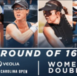 Black/Johnson v Christian/Gecheva at the Veolia North Carolina Open