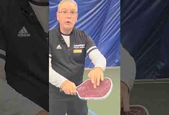 Grip trick for more power &amp; control #pickleball #pickleballtips #pickleballcoach