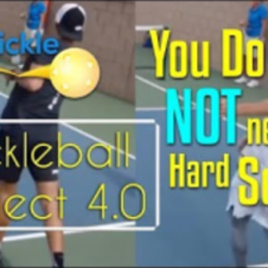Without Hard Serve can I Win A Match - Pickleball Project 4.0 - Pickleba...
