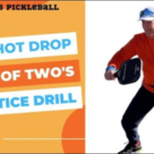 Game of Twos Pickleball 3rd Shot Drop Practice Drill for Improvement