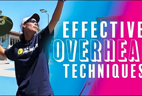 Pickleball Overhead Shot - MOST Effective Technique