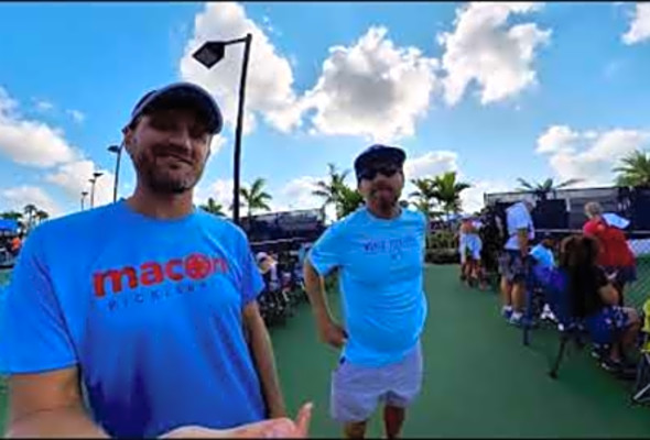 Pickleball Crowds atVGAVerano - Port St. Lucie, Florida - APP Tour World Pickleball Open - 12/10/2021