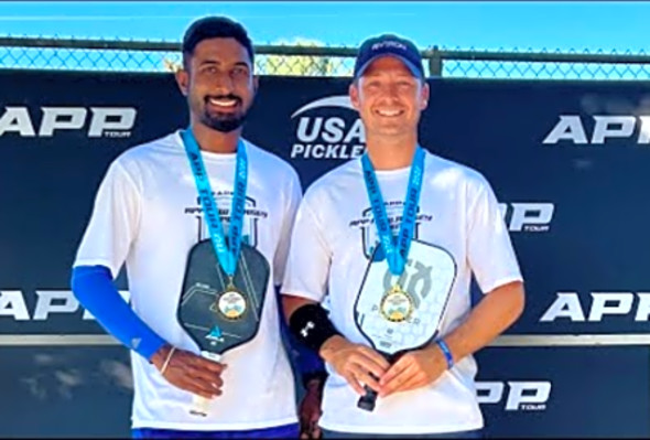 APP New Jersey Open pickleball- Men&#039;s Doubles 4.0 19 Finals #pickleball #pickleballdoubles