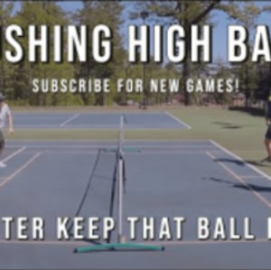 Crush that high pickleball