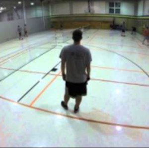 Week 4 Game 2 Fall 2015 Pickleball Ladder League