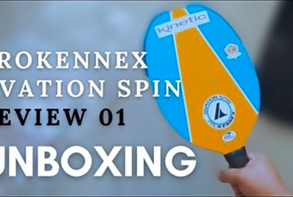 Pickleball Paddle Prokennex Ovation Spin. REVIEW 01: UNBOXING
