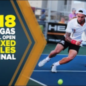 Pro Mixed Doubles SEMI FINALS - 2018 Las Vegas Pickleball Open