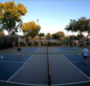 Bad Pickleball High level Rec Play 5.0 Jessie Irvine Hayden Patriquin Ma...