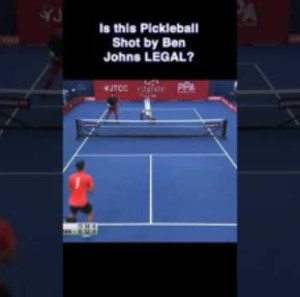 Pickleball Is this even LEGAL #pickleball #pickleballgame