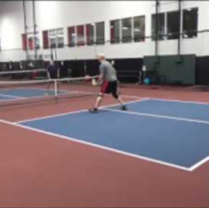 STL Adv Pickleball Circus Point of the Day Mark Steve vs Kyle and Doug
