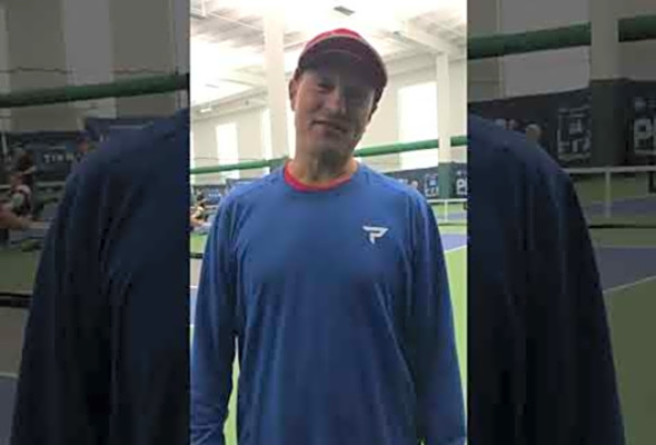 Interview with Dave Weinbach , pro pickleball player.