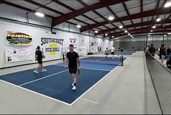 Southcoast Pickleball Invitational 4.5 - Ian &amp; Dustin Vs Ethan &amp; Chris