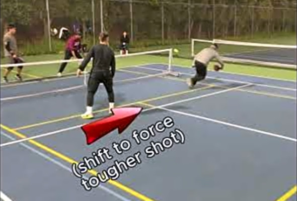 THIS is why you NEVER give up on a point! #pickleball #highlights #sports #defense #hustle