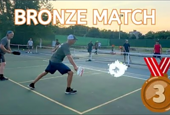 Pickleball Tournament Bronze Medal Match - Steve Mayhew Memorial Smash - Peterborough, Ontario