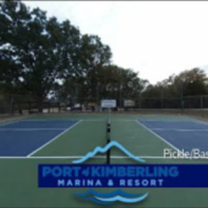 Port of Kimberling Pickle Ball Court &amp; Basketball Half Court