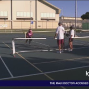 Celebrating Pickleball month at Ewa Mahiko