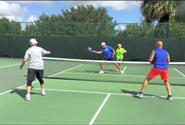 Pickleball: &quot;Poach 3rd Shot&quot;, Deb Harrison