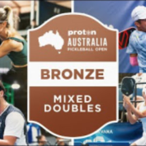 Devillers/Jones V Duong/Glozman at the Proton Australia Pickleball Open