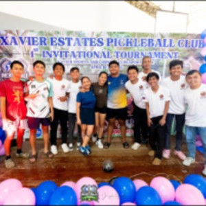 1st Xavier Estate Pickleball Tournament 2025