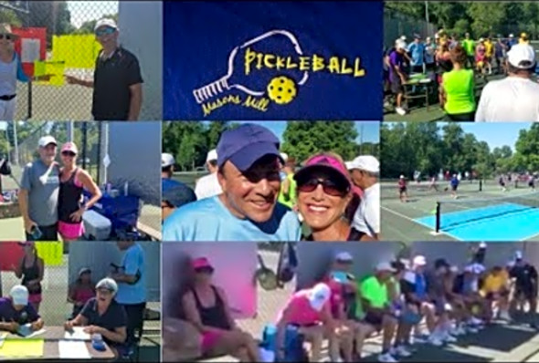 Nick&#039;s Pickleball - Mason&#039;s Mill Pickleball Tournament Day