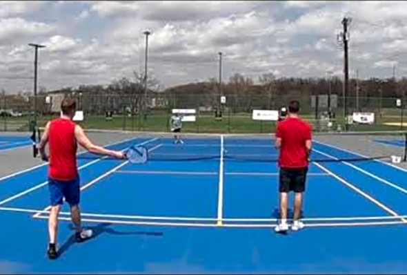2018 1st annual Bob Libby Invitational Pickleball tournament Game 3