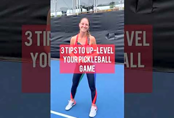 3 quick tips to help improve your #pickleball game! #pickleballtips #pickleballaddict #pickleballer