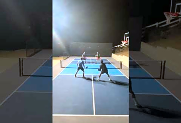 Solid Pickleball Point!  #pickleball #pickleballhighlights #ppa #sportshighlights #tennis