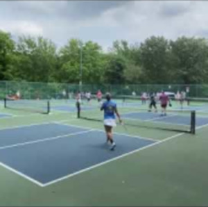 Manny/Kaley vs. A.Burdick/T.Johnson 4.5 Mixed doubles pickleball - Mid A...