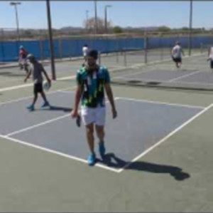 Playoff Daniel de la Rosa/Rhys vs Tim/Marcos (Pecos Legends Pickleball 2...