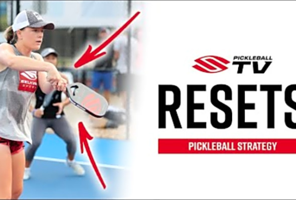 Learn to RESET in Pickleball to Get Back Into The Point - Mark Renneson Pickleball