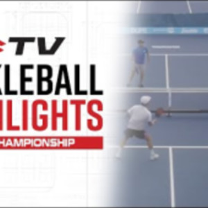 Perfectly Timed Erne Pickleball Highlight - PPA Championships Men&#039;s Doub...