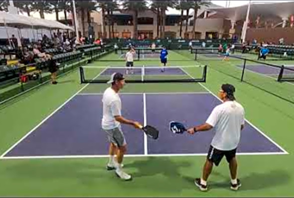 USA Pickleball Championships - Final - Men&#039;s 4.5 50 Doubles - Noble/Bixler vs Gallegos/Cartwright