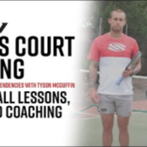 Cross Court Dinking - Common Pickleball Tendencies With Tyson McGuffin