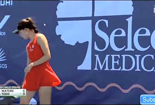 Ana Leigh Waters vs Parris Todd for Championship Sunday