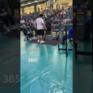 385 deadliftt from regionals #regionals #fyp #foryou #powerlifting